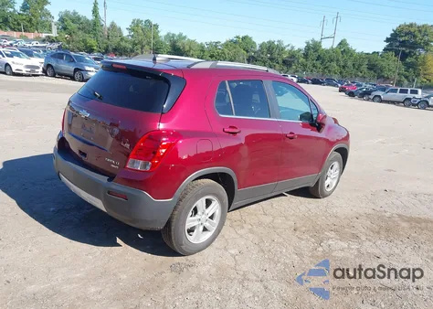 2016 Chevrolet Trax Lt из США, поврежденный, VIN 3GNCJPSB1GL128849
